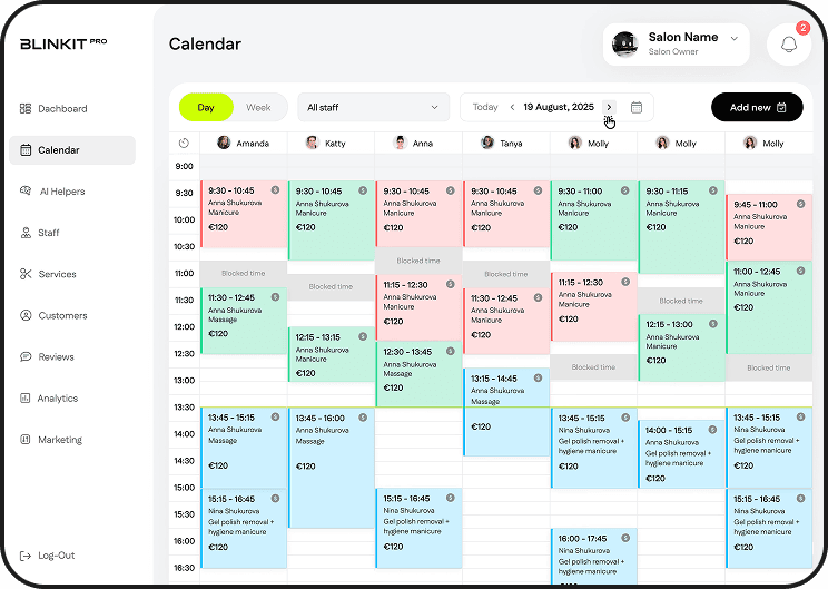 Blinkit seller panel dashboard